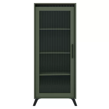 Vitrin, smoke zöld/fekete, LONGY REG1W