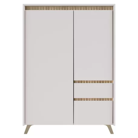 Komód, kasmír/sonoma tölgy, LONGY REG2D1S1K