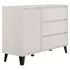 Komód, cashmere, BOGAN NEW 1D3S