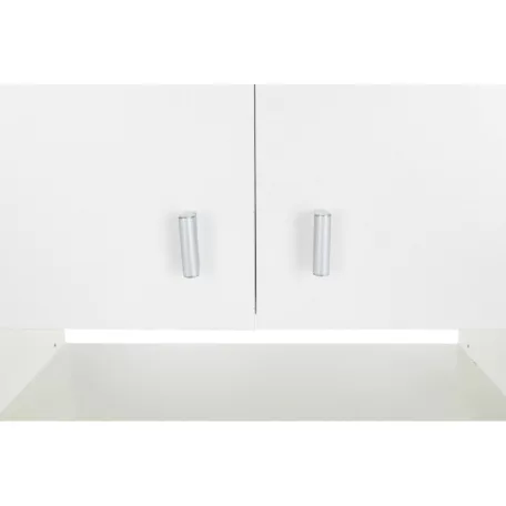 Szekrény a mosógép fölé, fehér, NATALI NEW