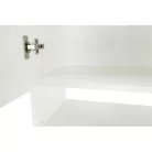 Szekrény a mosógép fölé, fehér, NATALI NEW