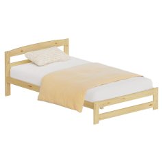 Ágy ágyráccsal, természetes, 120x200, AZRA