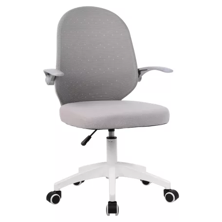 Irodai szék, szürke/fehér, PASTURA