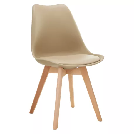 Szék, cappuccino/bükk, BALI 3 NEW