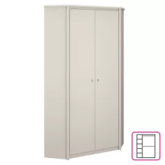 Sarokszekrény, kasmír, KAROS 2D