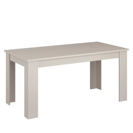 Kihúzható étkezőasztal, kasmír, 160-210x91 cm, KAROS