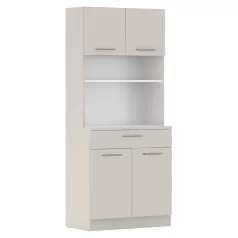 Négyajtós szekrény, kasmír, DOMIS NEW