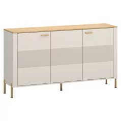 Komód, kasmír/kő tölgy, RUNOL 3D