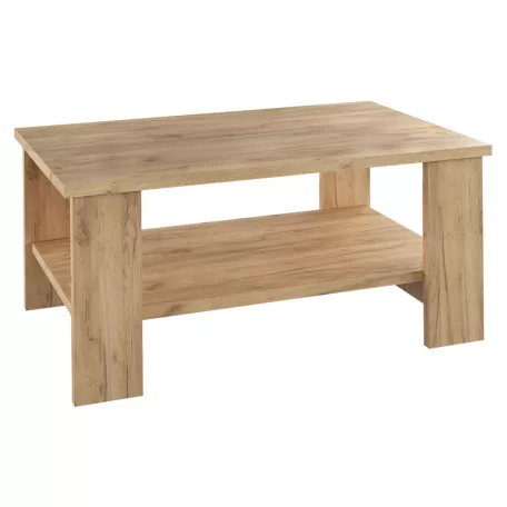 Dohányzóasztal, artisan tölgy, BERNARDO