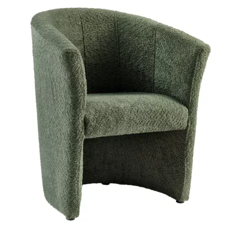 Klub fotel, zöld Coral anyag, CUBA