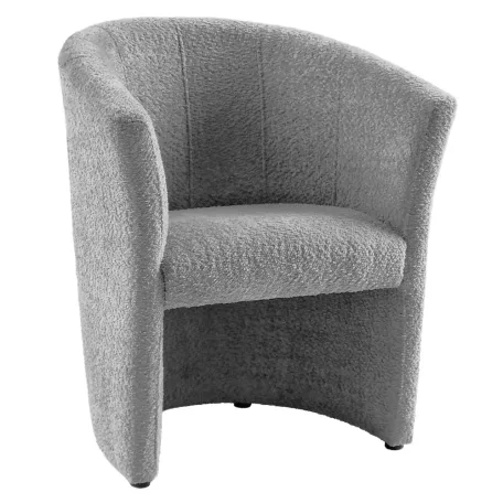 Klub fotel, szürke Coral anyag, CUBA