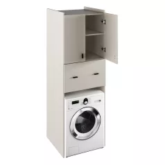 Mély szekrény a mosógép fölé, kasmír, NATALI TYP 9