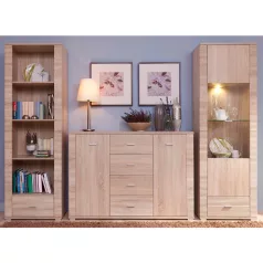 Vitrin typ 5, sonoma tölgy, GRAND