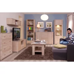 Dohányzóasztal typ 18, sonoma tölgy, GRAND