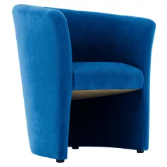 Klub fotel, kék, CUBA