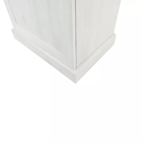 vitrines szekrény, északi sosna/vadtölgy, ROYAL W1D