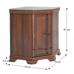 Komód sarok, samoa king, KORA