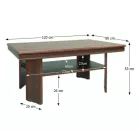 Dohányzóasztal, samoa king, KORA KL