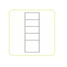 szekrény polcos, samoa king, KORA KRD1