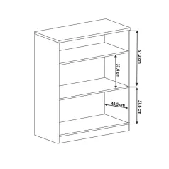 Komód, tölgyfa lefkas, TEDY TYP T2