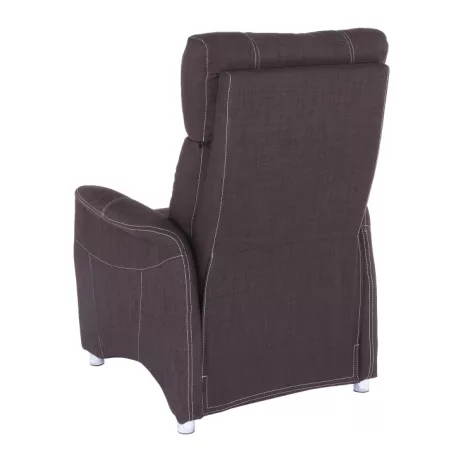 Állítható fotel, szövet csoki, FOREST