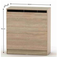 Ágyneműtartó, tölgy sonoma, BETTY 2 BE-02-040