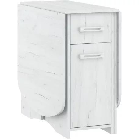 EXPERT X összecsukható konyhai asztal CRAFT fehér színben