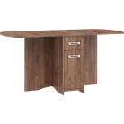 EXPERT X összecsukható konyhai asztal CRAFT TOBACO színben