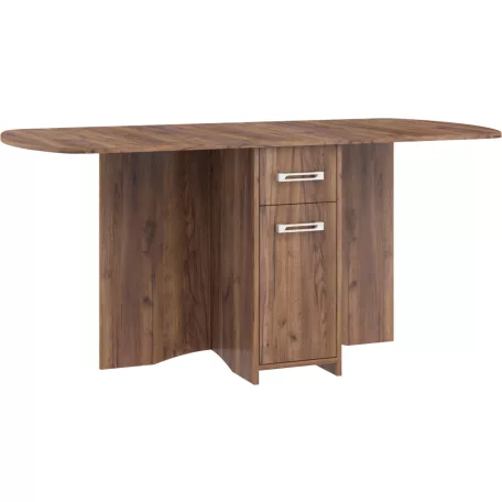 EXPERT X összecsukható konyhai asztal CRAFT TOBACO színben