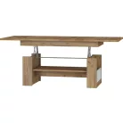 MAXIMUS 17 dohányzóasztal craft arany/craft fehér