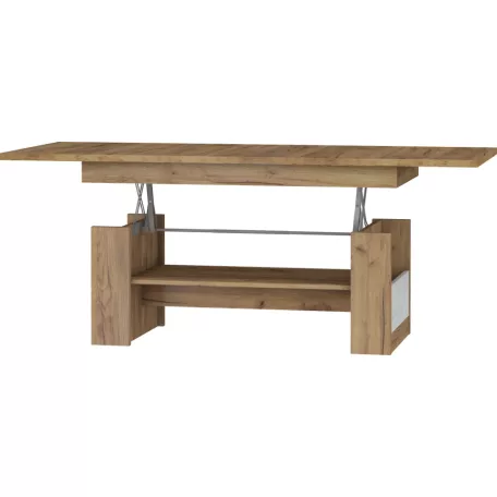 MAXIMUS 17 dohányzóasztal craft arany/craft fehér