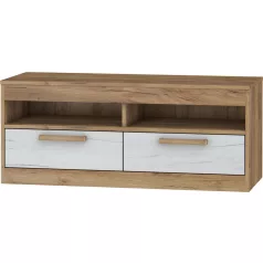 MAXIMUS 34 Tv szekrény craft arany/craft fehér