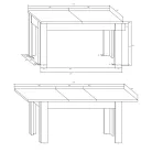 MAXIMUS 35 étkezőasztal craft arany