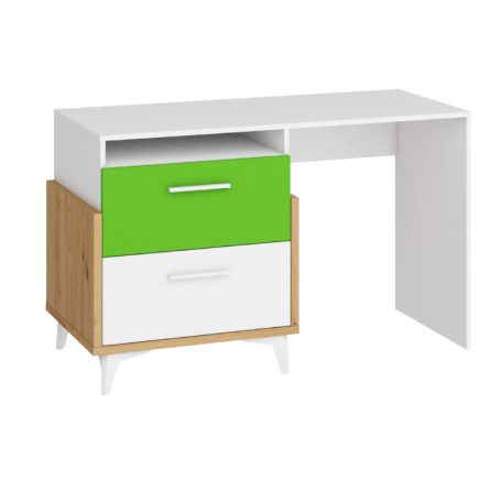 HEY HEY 04 íróasztal (fehér-zöld-artisan)