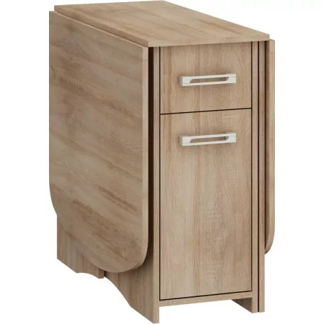 EXPERT X összecsukható konyhai asztal sonoma színben