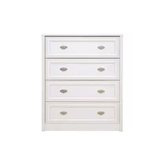 Salerno 009 komód 4s fehér