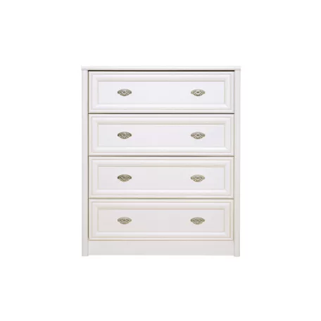 Salerno 009 komód 4s fehér
