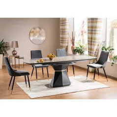 CORTEZ CERAMIC bővíthető étkezőasztal