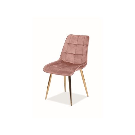 CHIC szék arany/rózsaszín