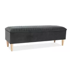 AZURRO VELVET szekrény szürke