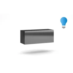 VIVO 01 rtv + LED fekete/fekete fényes