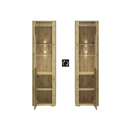 Artis 03 witryna 2d dąb artisan