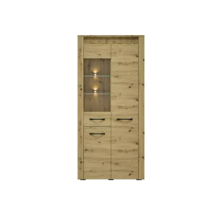 Artis 04 witryna 3d dąb artisan