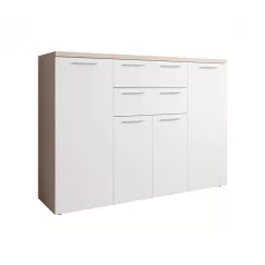 BRAVO 864 XL KOMÓD SONOMA TÖLGY/FEHÉR