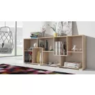 DOMINO könyvespolc világos sonoma