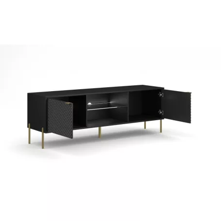 DIAMOND DI01 RTV 2D FEKETE/FEKETE+LED