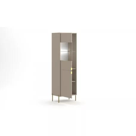 DIAMOND DI04 VITRIN 2D BÉZS/BÉZS + LED