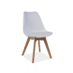 KRIS szék tölgy/fehér
