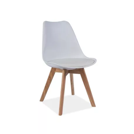KRIS szék tölgy/fehér