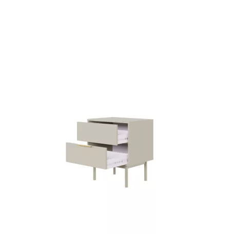 VIVA ÉJJELI SZEKRÉNY 2S BÉZS/BÉZS